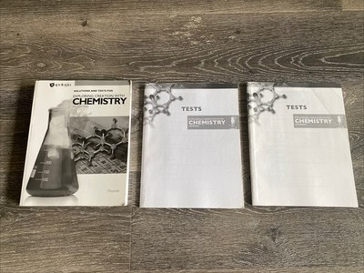 Exploring Creation with Chemistry 3rd Ed. Student Solutions & Tests 2X, Apologia