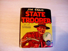 VINTAGE 1938 JIM CRAIG STATE TROOPER BIG LITTLE BOOK VG+ BY WHITMAN
