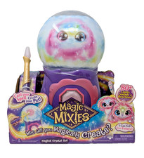 Magic Mixies Magical Misting Crystal Ball w/ Interactive 8in Pink Plush 6897 F