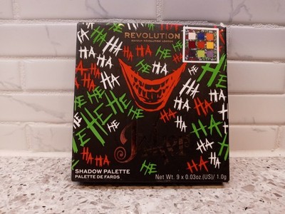 Revolution Makeup Joker Eye Shadow Color Palette Batman Series DC Comic Limited