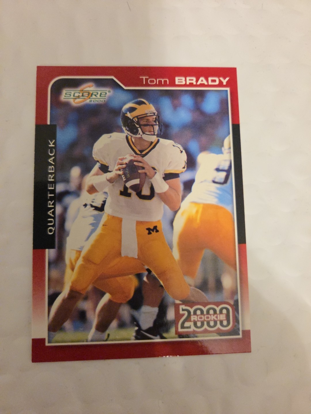 2000 Score - 2000 Rookie Tom Brady #316 (RC)
