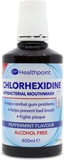 Image of Healthpoint Chlorhexidine Antibacterial Alcohol Free Mouthwash 400ml