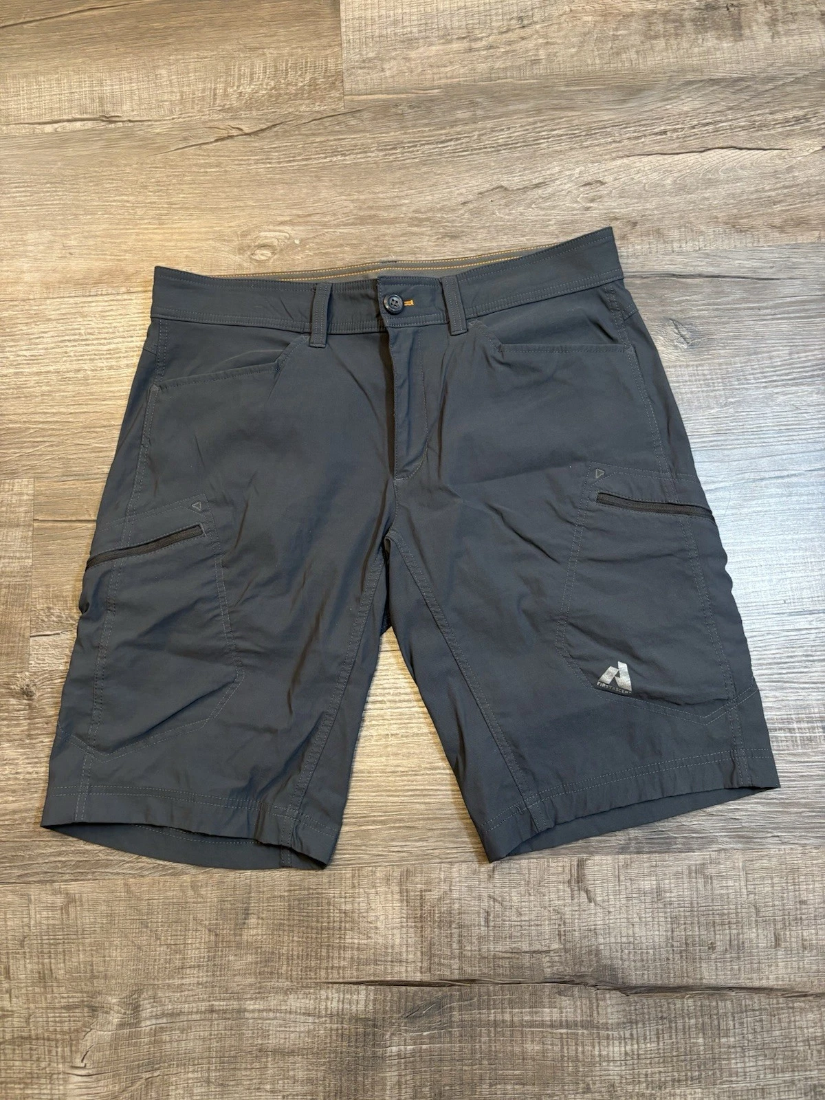 Eddie Bauer Guide Pro Shorts Men’s 35” First Ascent 12” Ins Gray C13