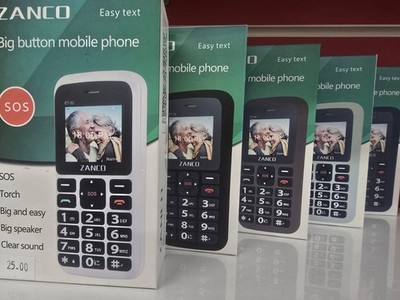 ZANCO BIG BUTTON EASY TEXT 2 HANDY