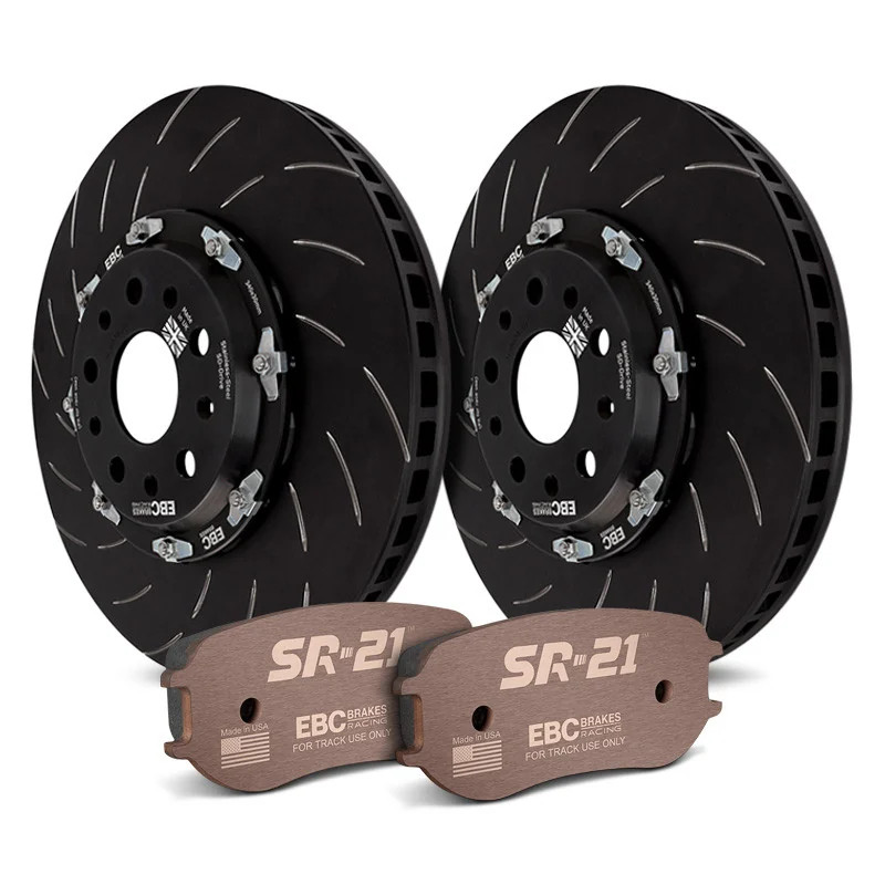 For Audi R8 2008-2023 EBC S32KF1009 Stage 32 Slotted Front Brake Kit
