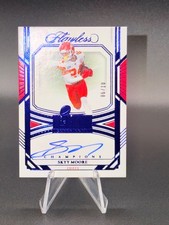 SKYY MOORE 2023 Panini Flawless Super Bowl Champions Signatures Sapphire 06/10