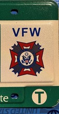 LICENSE PLATE PLATEs  Sample, Vermont VFW