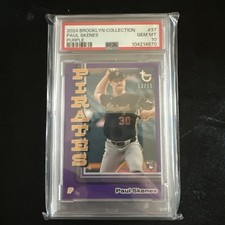 2024 Topps Brooklyn Collection Paul Skenes Purple RC 13/15 #37 PSA 10