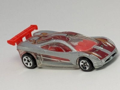 2007 Hot Wheels THREE KINGS CAR Silver/Flames HW Prototype 12