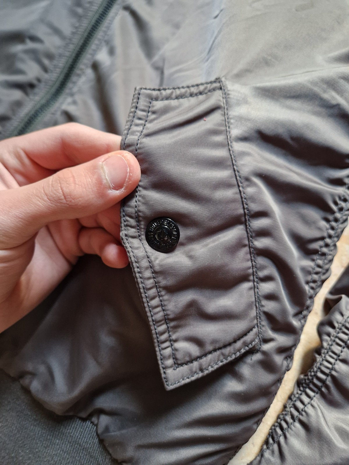 True Religion Bomber Jacket - Size L thumbnail 10