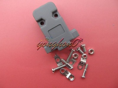 10pcs Hood Cover for 9 Pin Plastic DB9 D-SUB *kk
