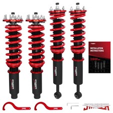 24 Levels Adj Damper Coilovers Lowering Kit For Honda Accord 7th Gen 2003-2007