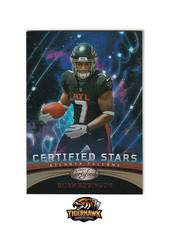 2023 Panini Certified Certified Stars BIJAN ROBINSON #CS-17 Mirror Orange /249