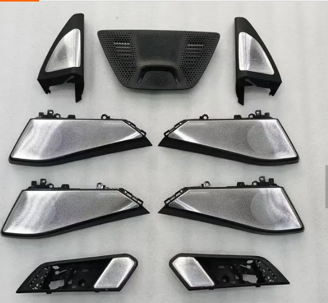 Door Speaker Glow Tweeter Audio Speaker Cover Trim For Bmw X5 G05 X7 G07