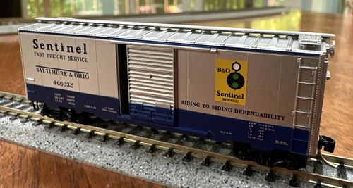 Coche de caja Micro-Trains escala N RTR #02400530 40’ Baltimore y Ohio 463529 NY | Zustand: New