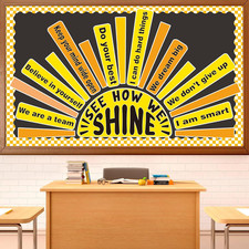 Summer Bulletin Board Set Classroom Affirmation Station Sunshine Decorations Sum