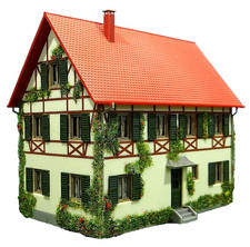 Faller H0 130259 Fachwerkhaus Premium-Begrünung Epoche III (1-2) | B252