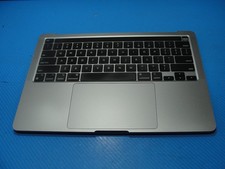 MacBook Pro 13" A2338 2020 MYDA2LL/A Top Case Palmrest w/Battery Gray 661-18432