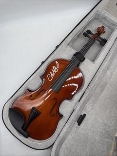 Autographed Violin Charlie Daniels JSA COA Signed With Case Music 4/4