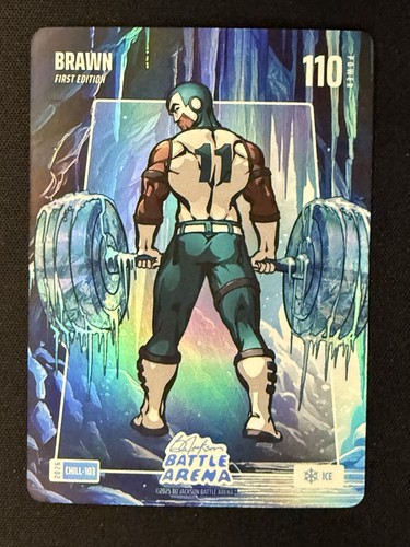 2026 Bo Jackson Battle Arena The Kid - “Brawn” A.J. Brown Ice Battle Foil BF-212