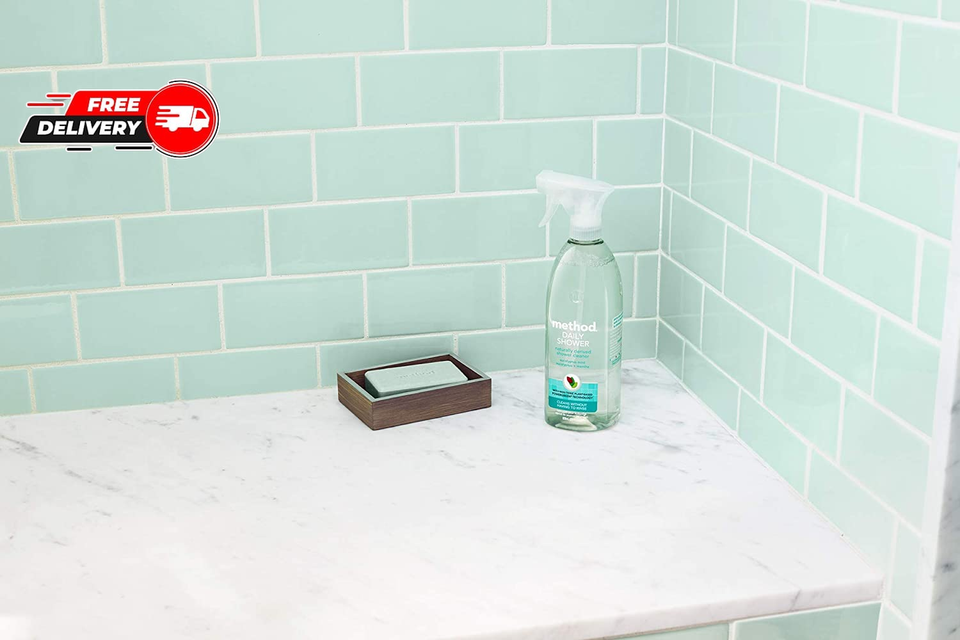 Method Daily Shower Cleaner Refill, Eucalyptus Mint, for Showers, Tile