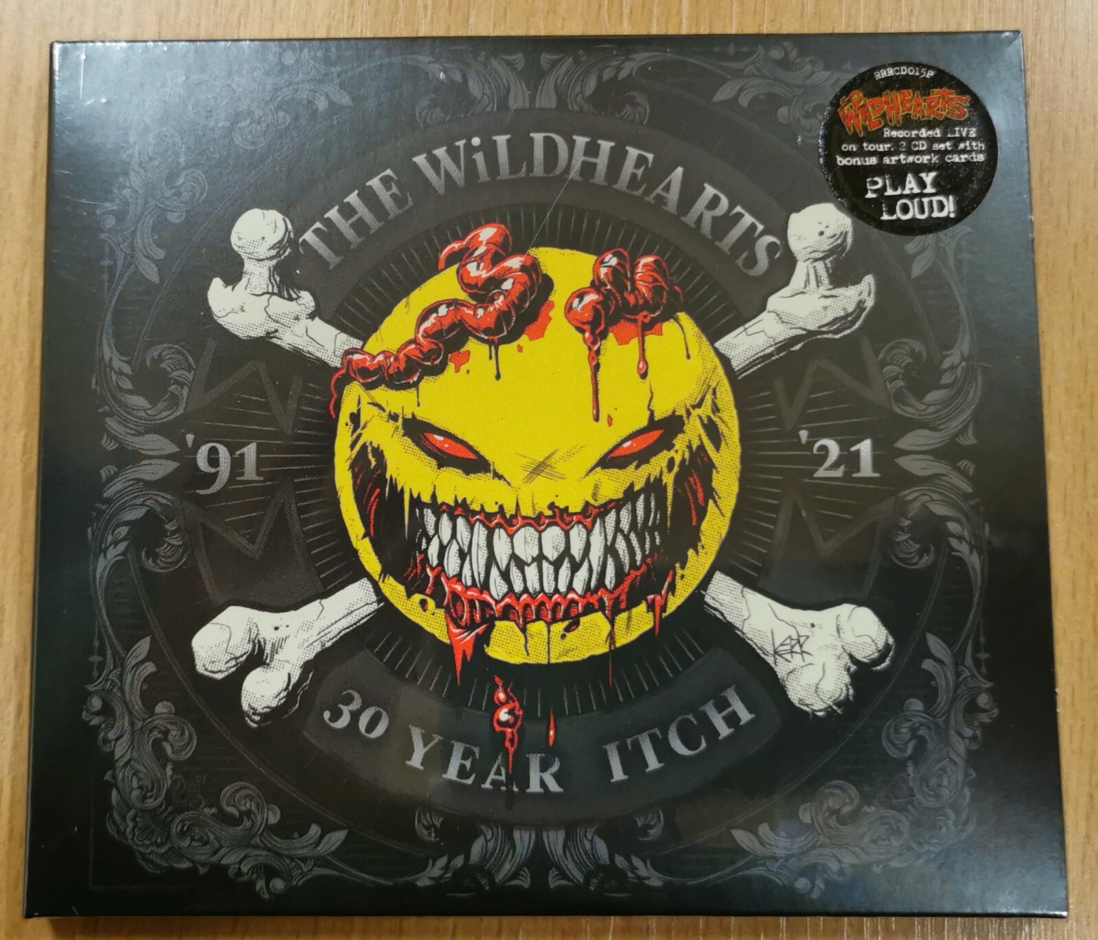 WILDHEARTS CD x 2 30 Year Itch LIVE 2019 + Bonus CARDS New 2020 Mails SAME DAY