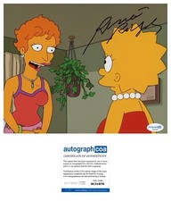 Renee Ridgeley ‘The Simpsons’ Signed Autograph 8x10 Photo ‘Dr. Wendy Sage’ ACOA