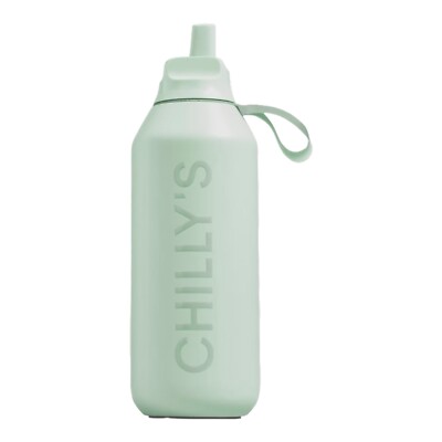 Chillys Series 2 Flip Bottle 500ml - Lichen Green B500S2SPLICH