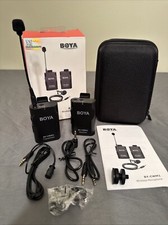 Open Box BOYA BY-CWM1 2.4 GHz Wireless Lavalier Omnidirectional Microphone