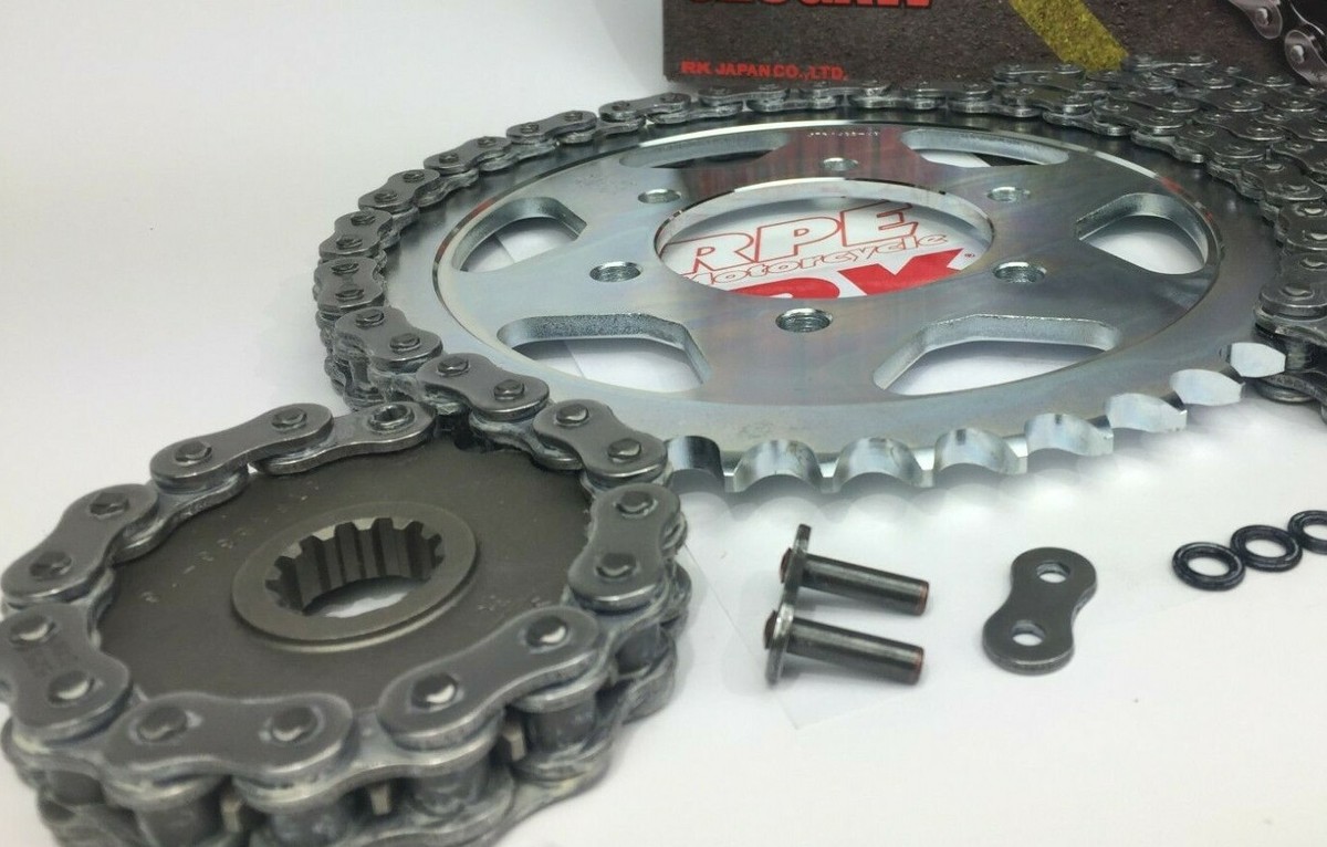RK 530 GXW 2006-11 ZX14 NINJA ZX-14 Race Strength Silver