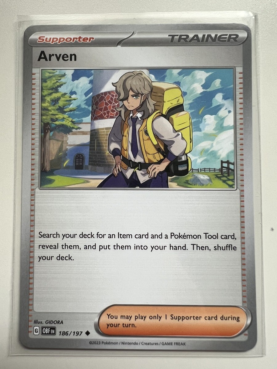 arven pokemon cards Arven's Sandwich - 161/182 main image 0