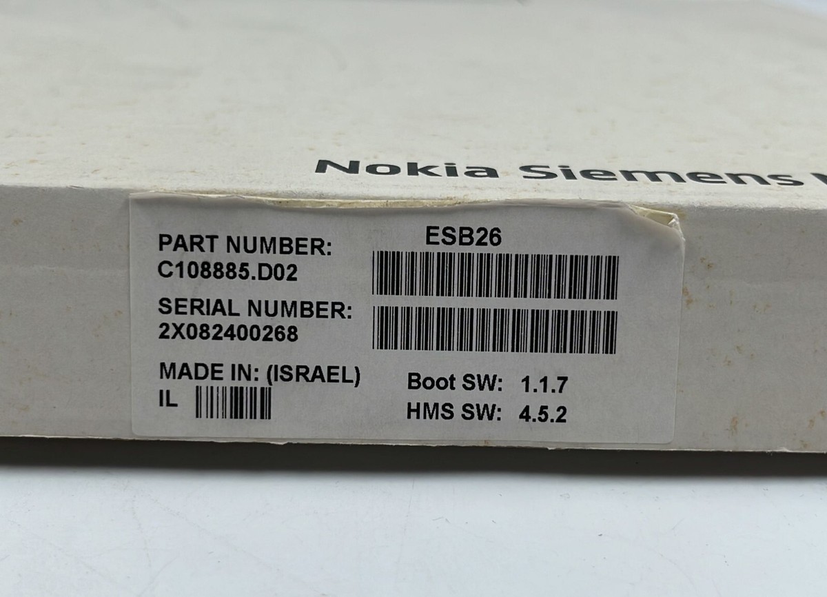 NOKIA ESB26 C108885 Base station telecom GSM BTS BSC | eBay