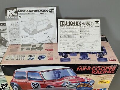 Tamiya 1/10 RC Mini Cooper Racing M05 Chassis with ESC Servo Tamiya 1/10 RC Mini Cooper Racing M05 Chassis with ESC Servo