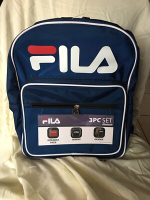 Fila 3 Piece Backpack Set