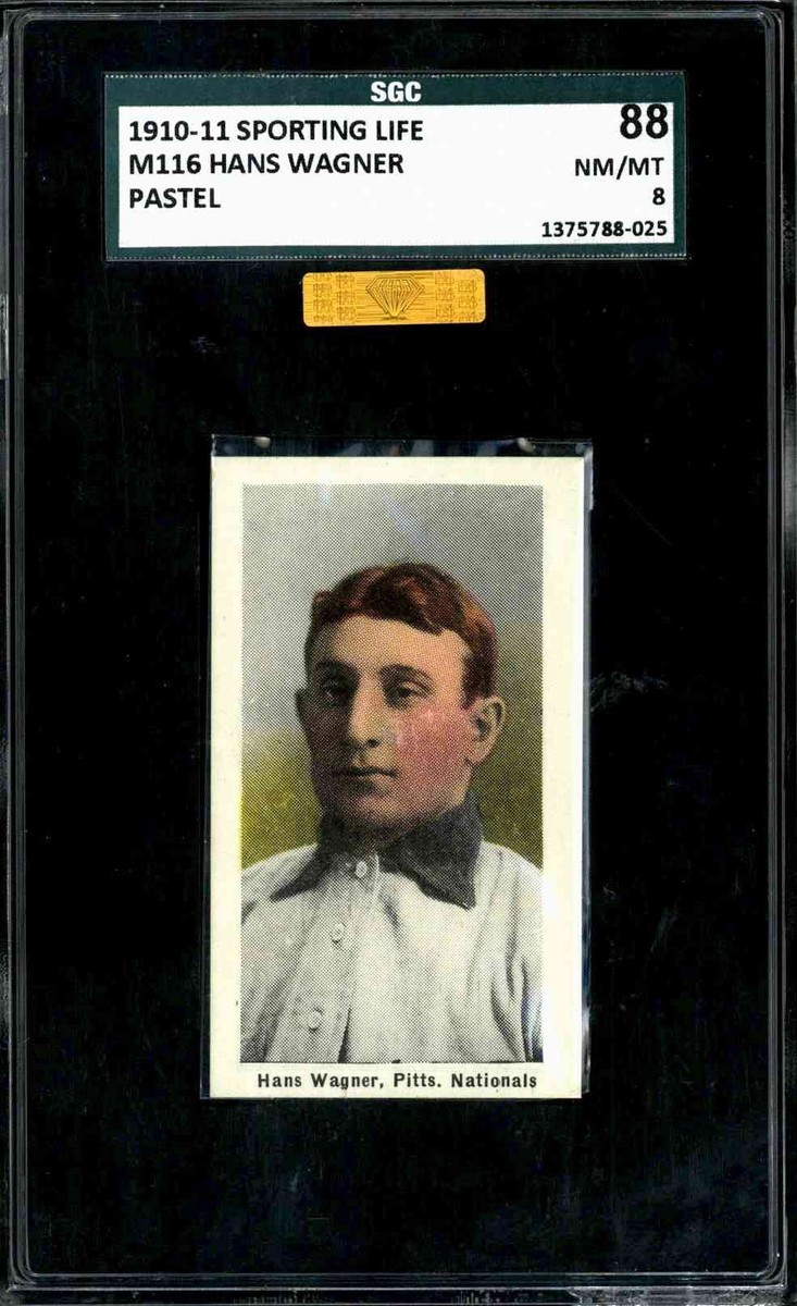 1910 M116 Sporting Life Honus Wagner - SGC 88 | eBay