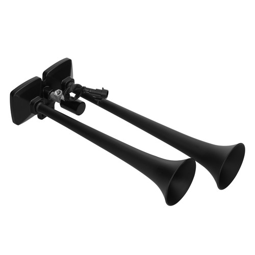 150dB Dual Trumpet Air Horn Loud Electric Horn 12-24V with Solenoid Q2Y4 - Picture 2 of 9