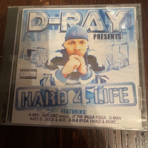 D-Ray HARD FOR 4 LIFE CD Gangsta Rap Hip Hop Cult Classic Sealed NEW - Picture 4 of 9