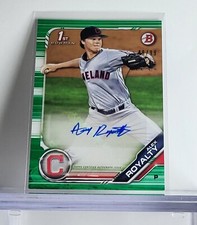 2019 Bowman 1ST Prospect Autograph ALEX ROYALTY Green /99 #PAAR