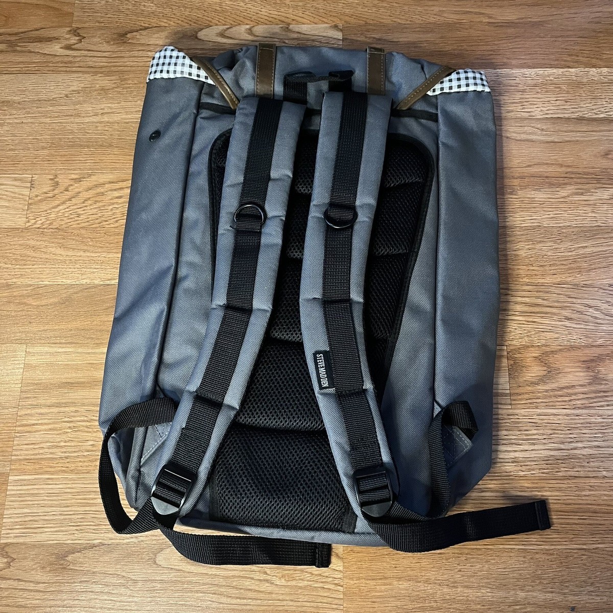 Steve Madden Charcoal Grey Backpack Grey Mini Backpack Steve Madden New | Mercari main image 4