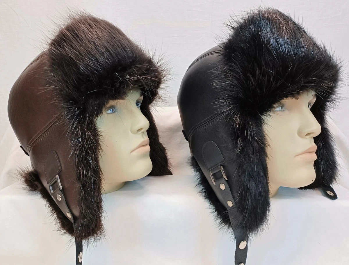 Beaver Fur Trapper Hat