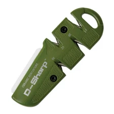 Lansky D Sharp Diamond Pull Through Quad Angle Knife Sharpener with Metal Handle