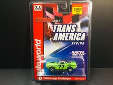 AUTO-WORLD THUNDERJETS Ultra G CARDED 1970 DODGE 77 Aurora AFX Model Motoring
