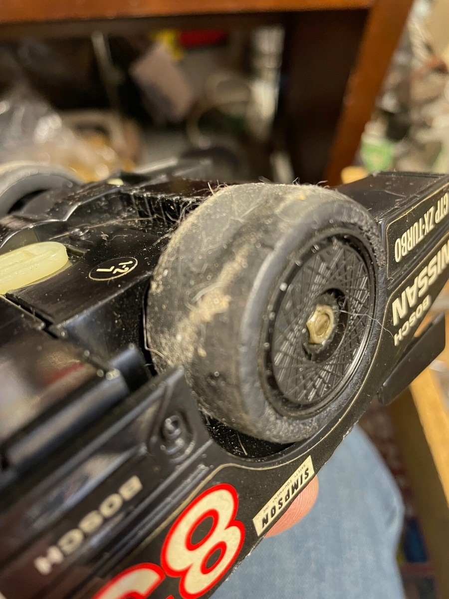 Nikko 1985 Nissan GTP ZX-Turbo RC Car #83 W/Remote Control Tested