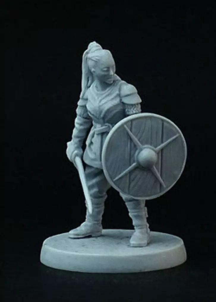 Shield Maidens Fantasy Tabletop RPG Model Dnd Tabletop 