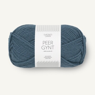 PEER GYNT von SANDNES GARN - MØRK BLÅ (6572) - 50 g / ca. 91 m Wolle