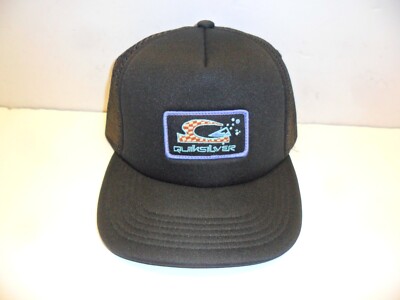 QUIKSILVER Boy's Trucker Hat SLAB RIPPER YOUTH - KVJ0 Black - One Size - NWT