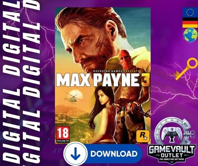 Max Payne 3 (PC Game) - ROCKSTAR KEY - GLOBAL -