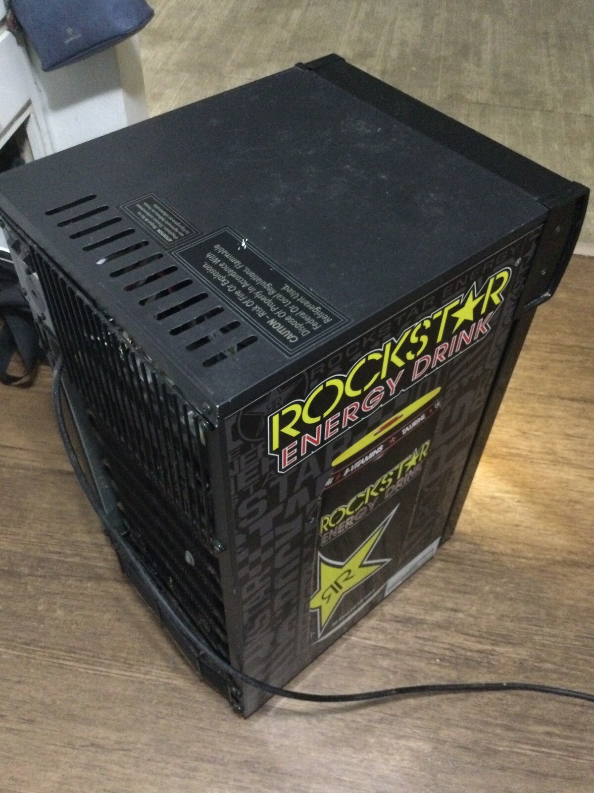 RockStar Energy Drink GCG Baby Mini Fridge Commercial Refrigerator eBay