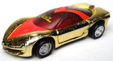 HOT WHEELS CAL CUSTOM PONTIAC GOLD & RED 1:64 DIECAST 2 3/4" CAR