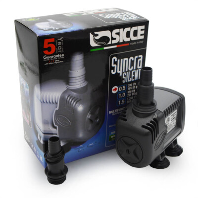 SICCE SYNCRA SILENT  0.5  MULTIFUNCTION SUBMERSIBLE WATER PUMP  185 GPH  